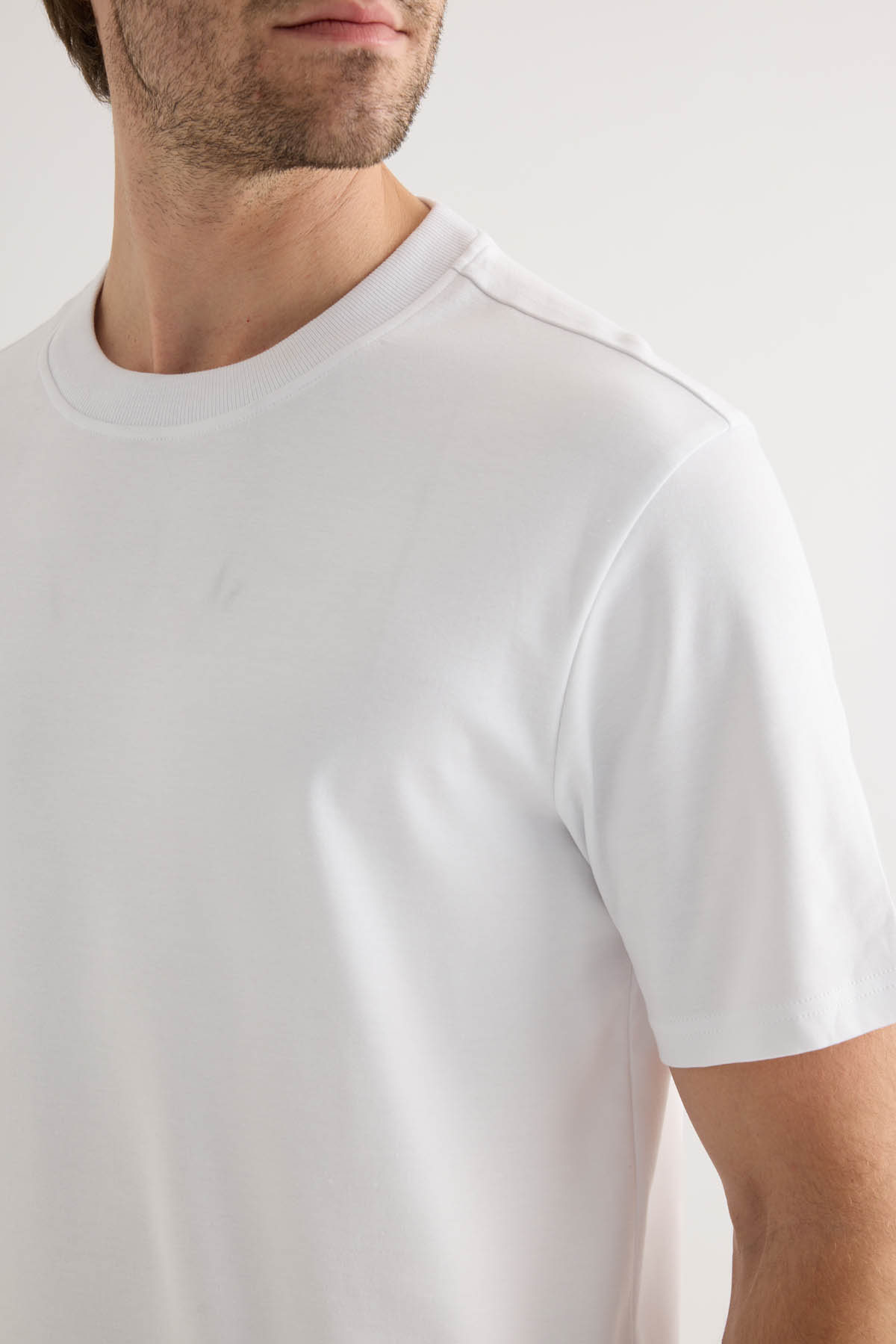 Erkek Pamuklu Kısa Kollu T-shirt