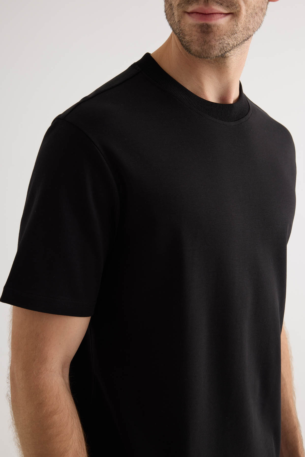 Erkek Pamuklu Kısa Kollu T-shirt