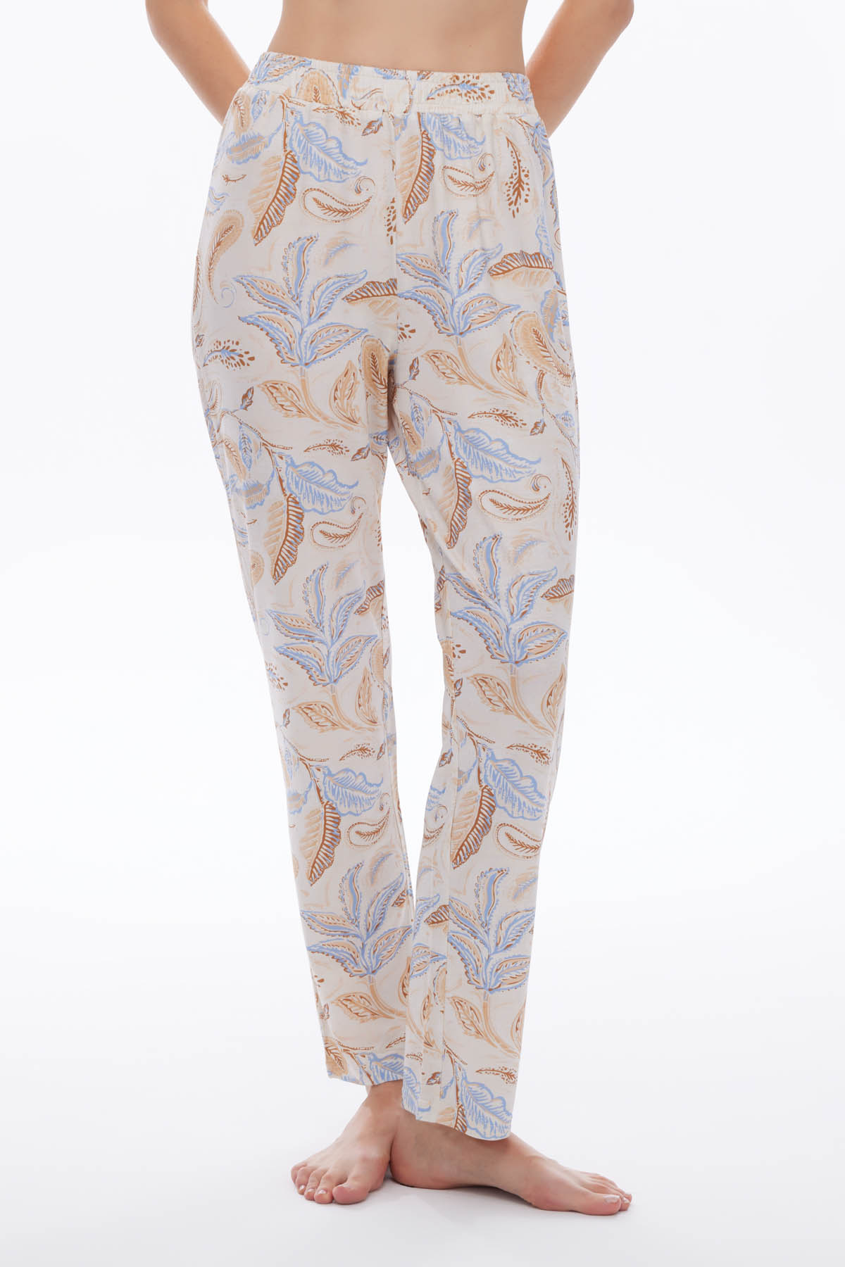 Kadın Viscose Uzun Pijama Altı