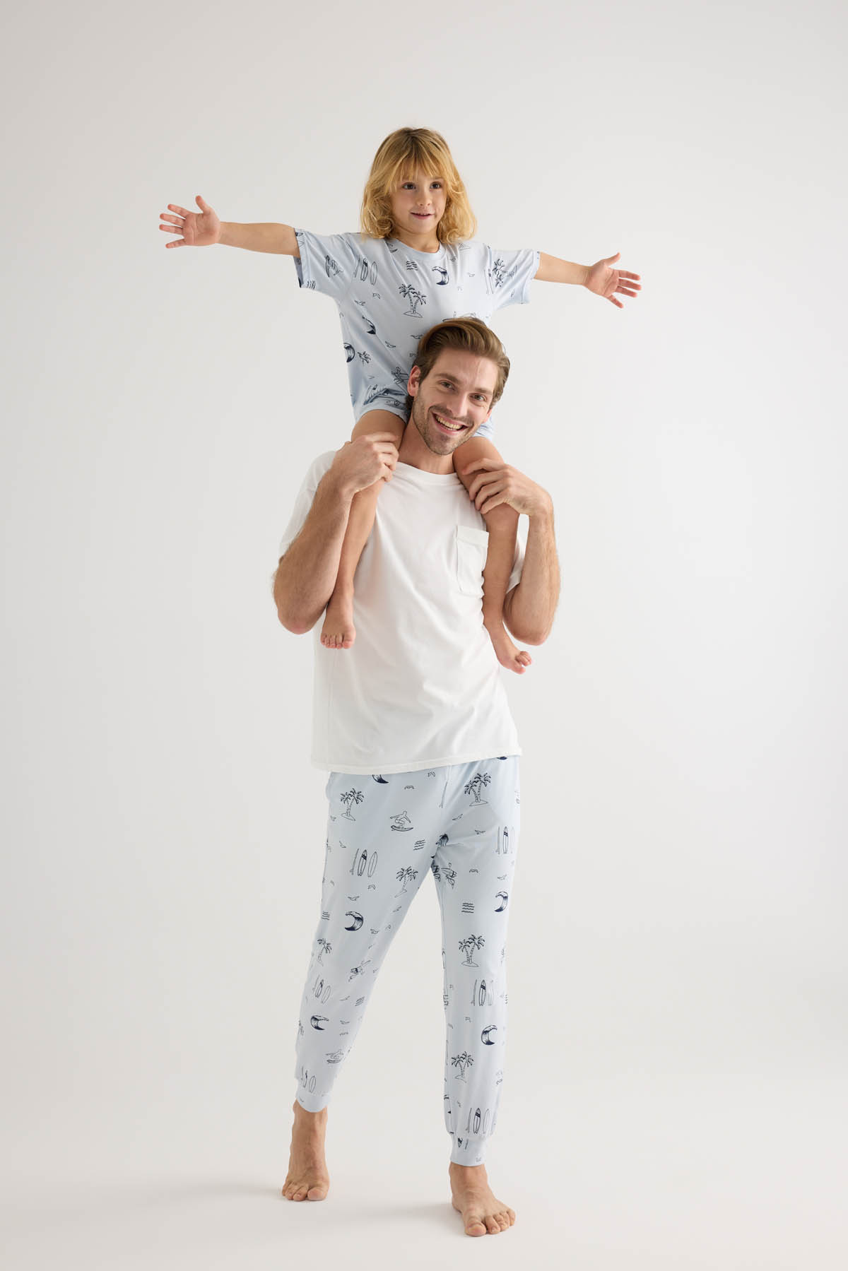 Erkek Çocuk Pamuklu Kısa Kollu Şortlu Pijama Takımı