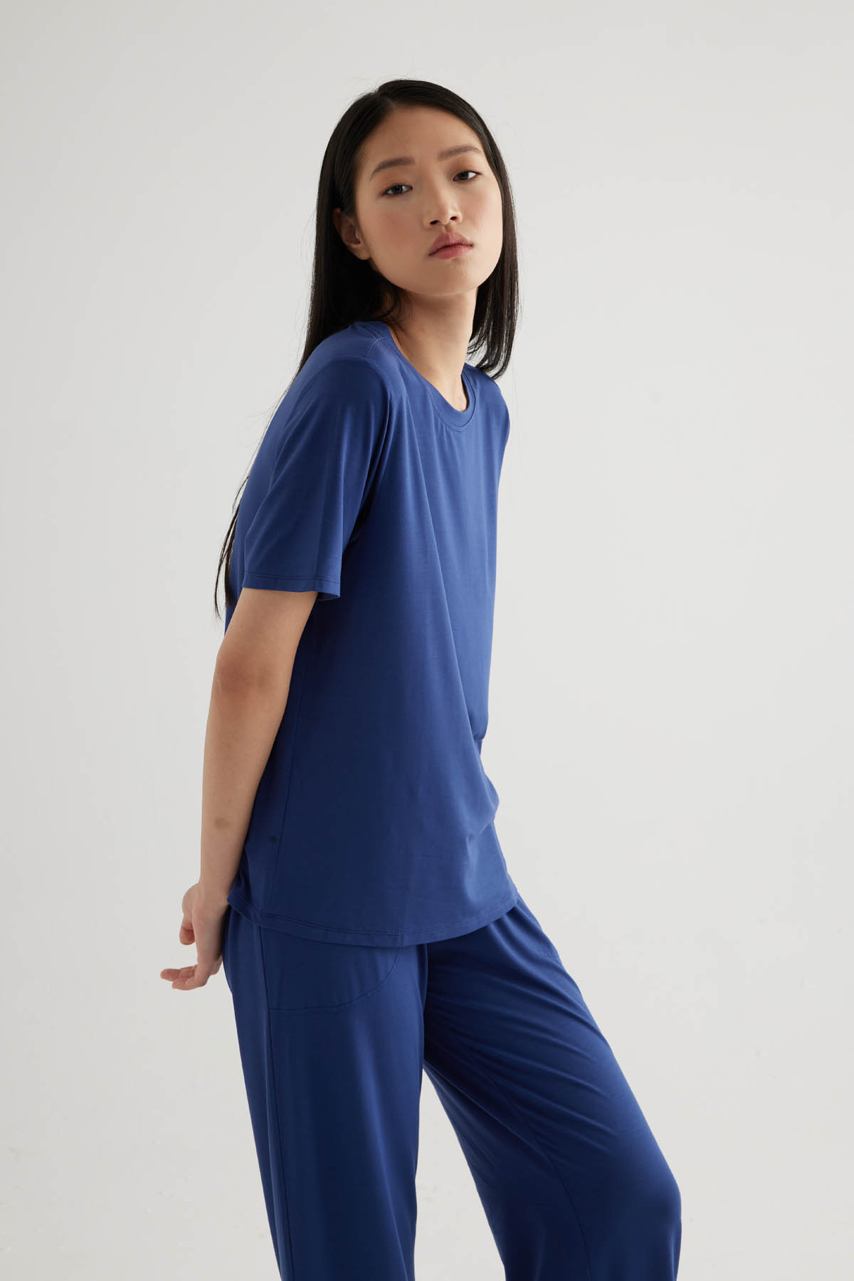 Kadın Modal Kısa Kollu T-shirt