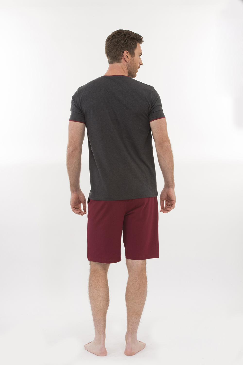 Hays Men Penye Erkek Kısa Kollu Şortlu Pijama Takım