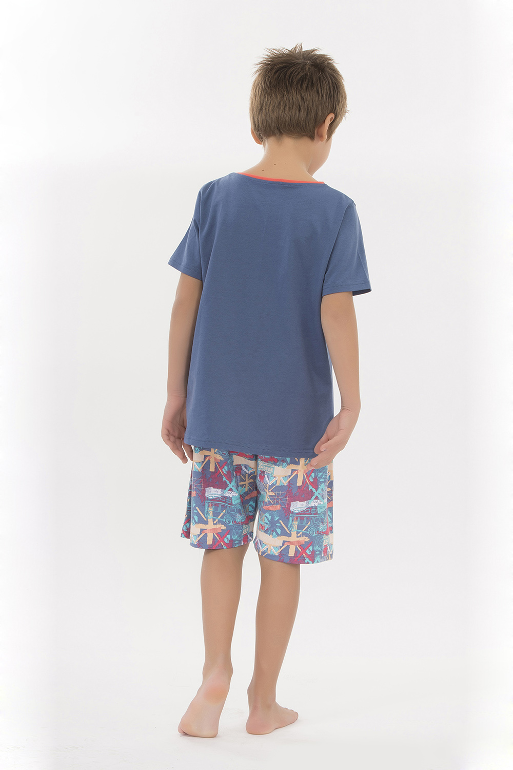 Hays Kids Penye Erkek Çocuk Şortlu Pijama Takımı