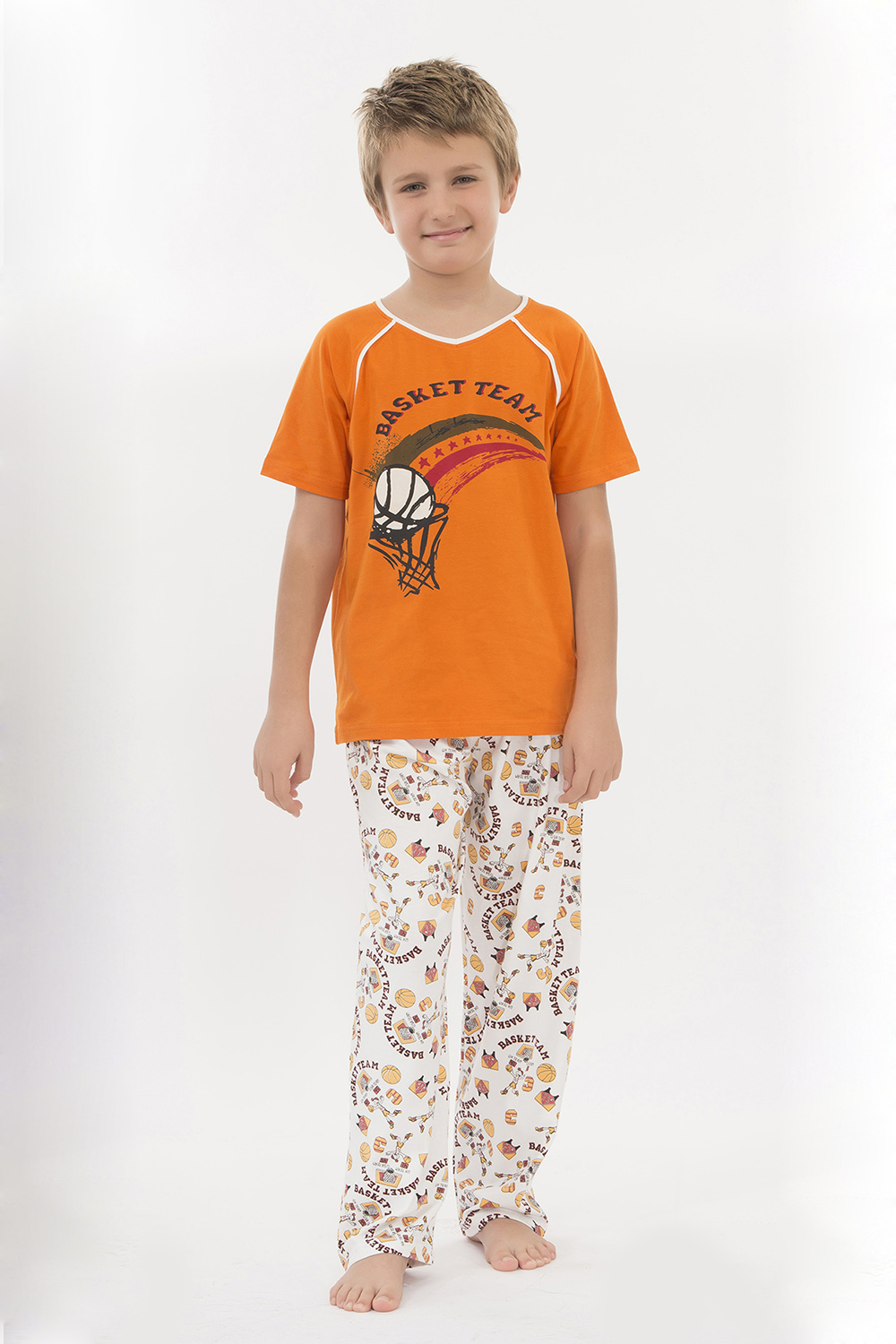 Hays Kids Penye Erkek Çocuk Pijama Takımı