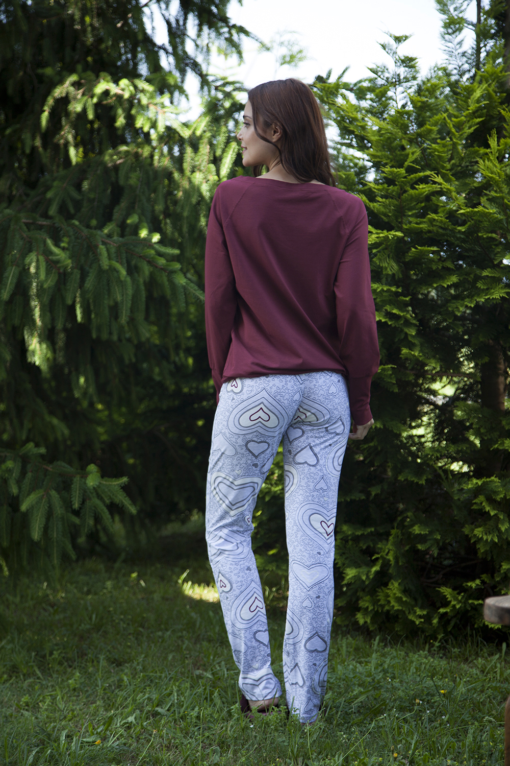 HAYS LAUREN PENYE BAYAN 2LI UZUN PIJAMA TAKIMI