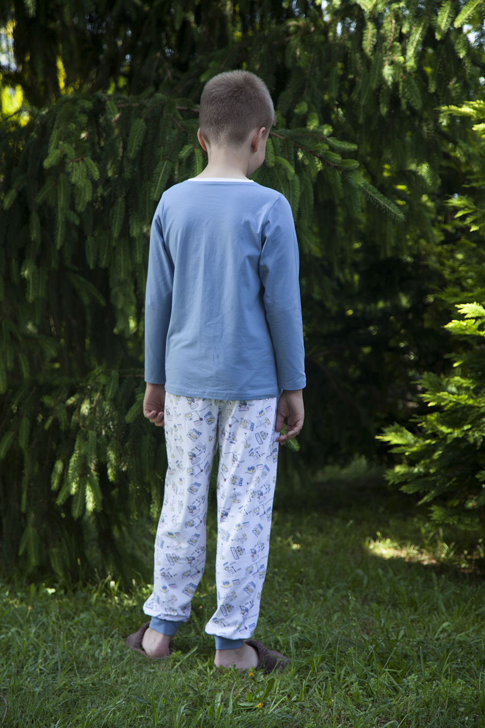 Hays Kids Erkek Çocuk Penye 2li Uzun Pijama Takımı