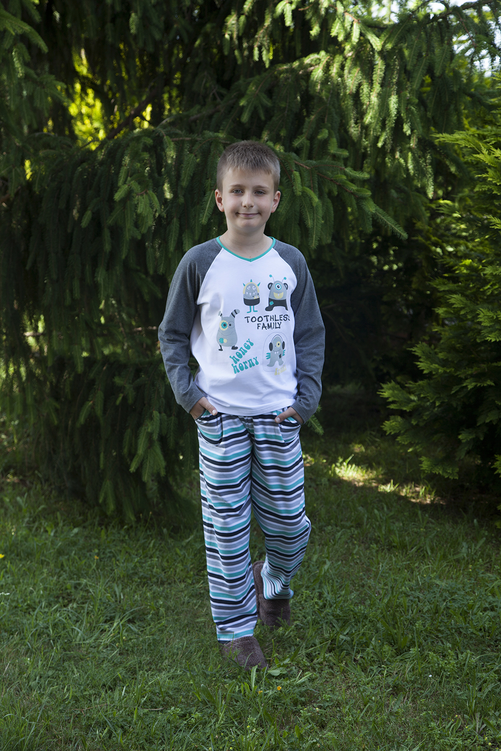 HAYS KIDS ERKEK ÇOCUK PENYE 2LI UZUN PIJAMA TAKIMI