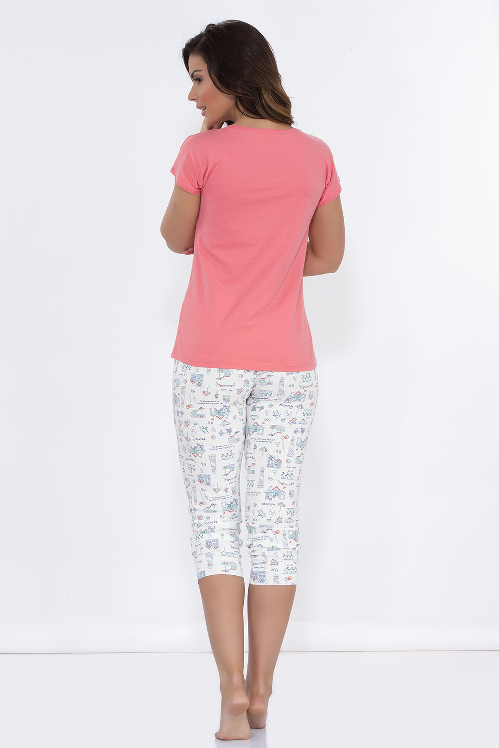 Hays Riviera Penye Kadın Midi Pijama Takımı