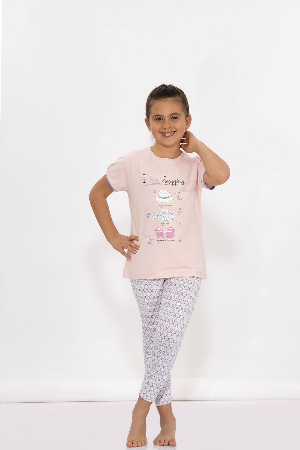 Hays İnfinita Kız Çocuk Penye 2li Pijama Takımı