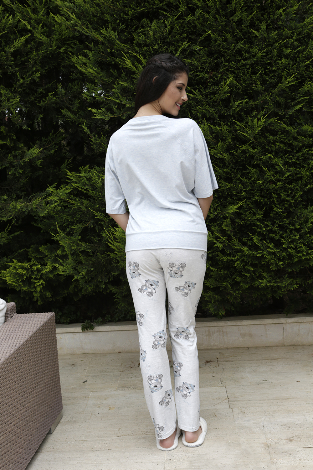 Hays Buongio Penye Kadın 2li Uzun Pijama Takımı