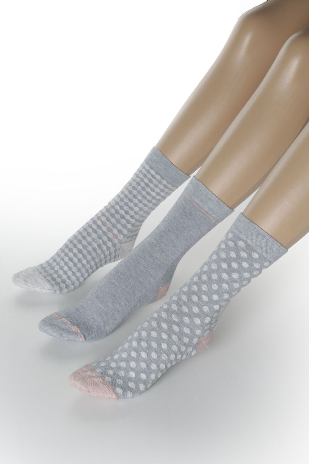 Hays Buongio Kutulu 3lü Pamuklu Kadın Çorap