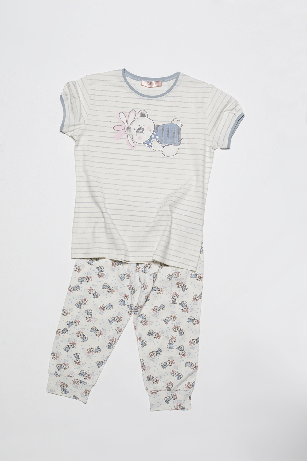 Hays Minika Kız Çocuk Penye Midi Taytlı Pijama Takımı