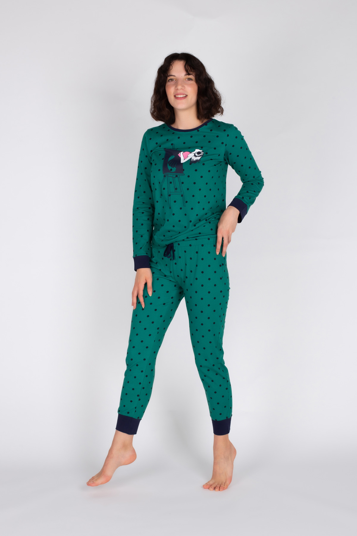 Kadın Uzun Pijama Takımı