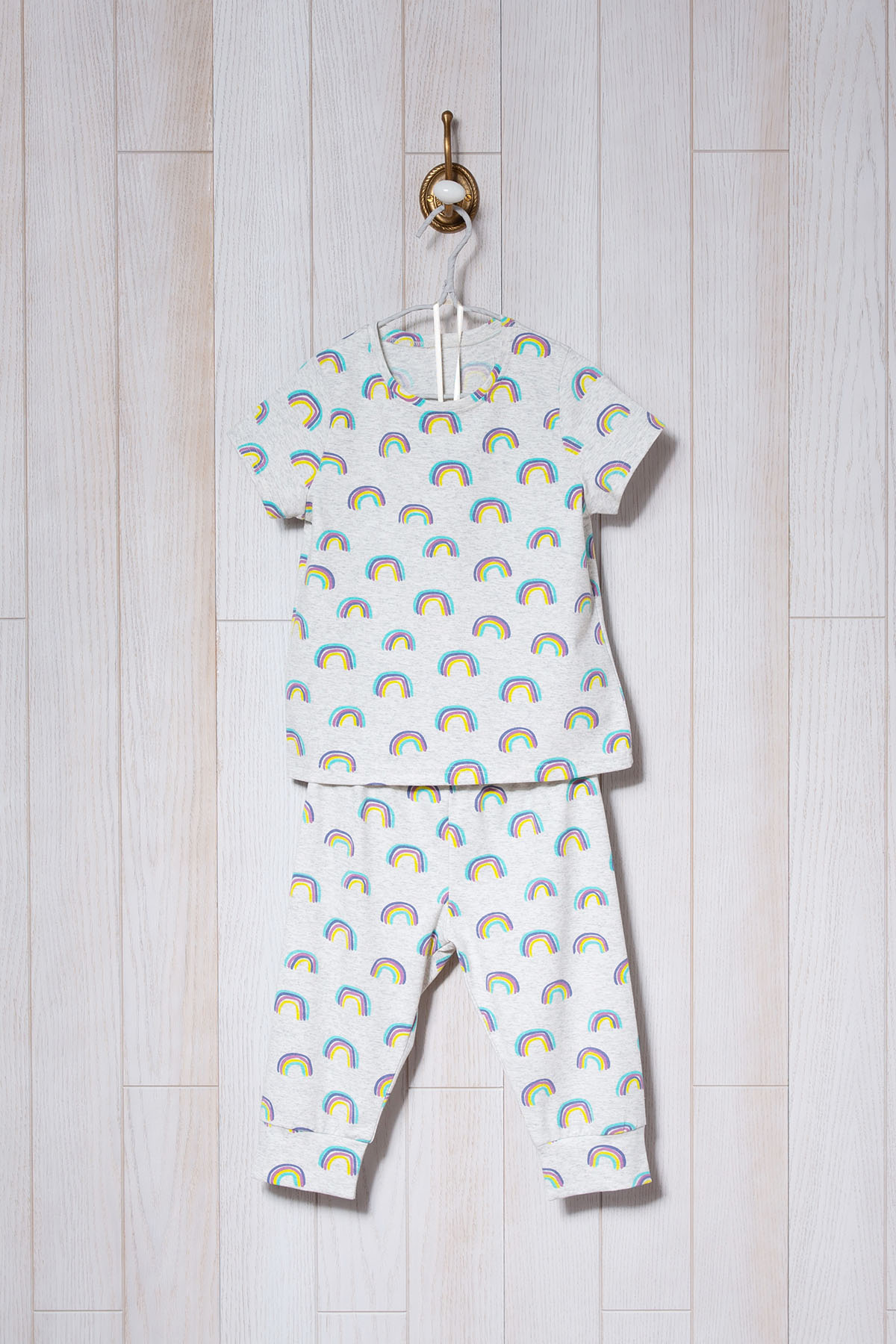 Kız Çocuk Kapri Pijama Takımı