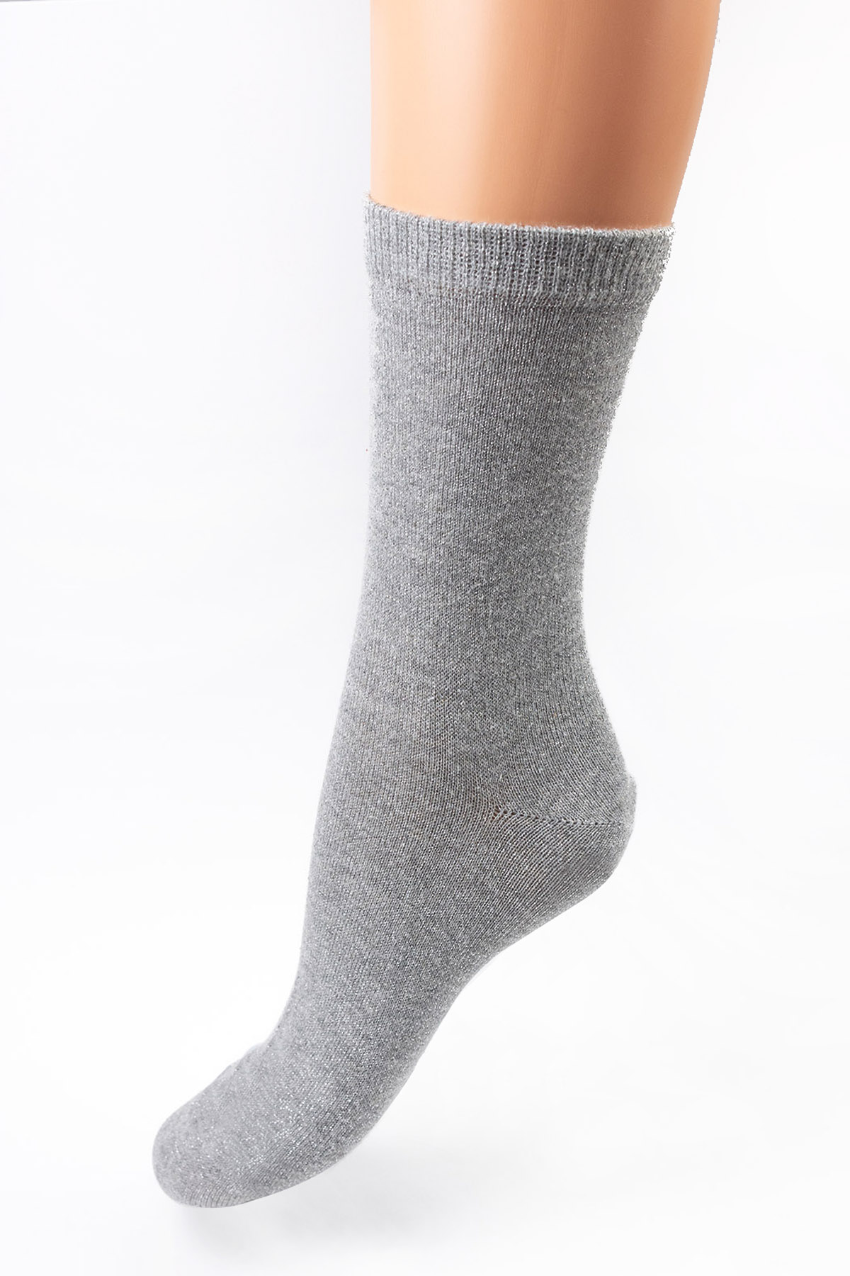 Kadin 2´li Pamuk Kurdele Desen Soket Çorap