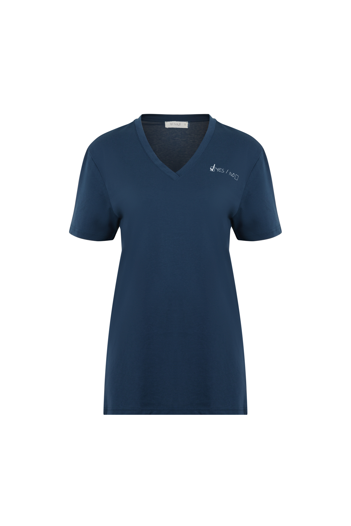 Kadın Kısa Kollu Regular Basic T-shirt (Easy Iron)