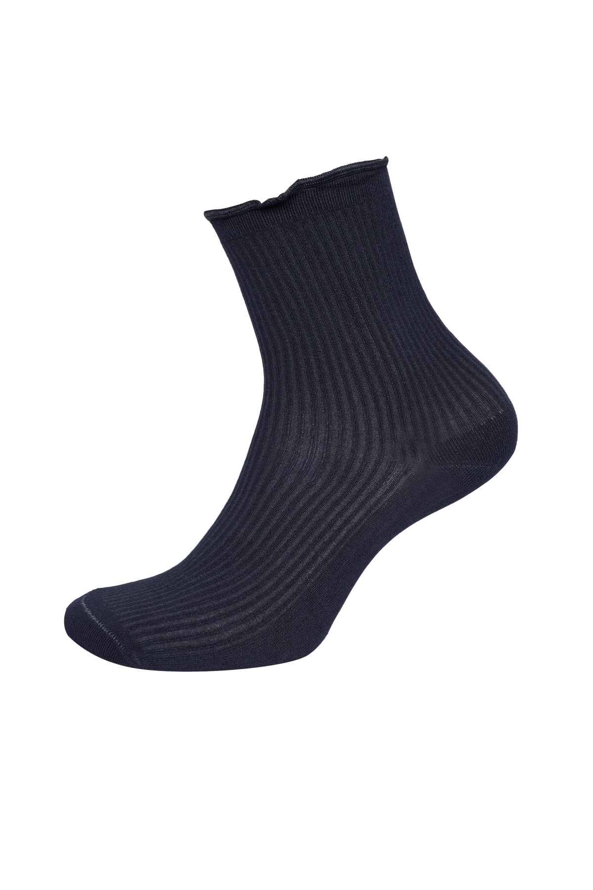 Kadın Bileği Fırfırlı Pamuk Soket Çorap