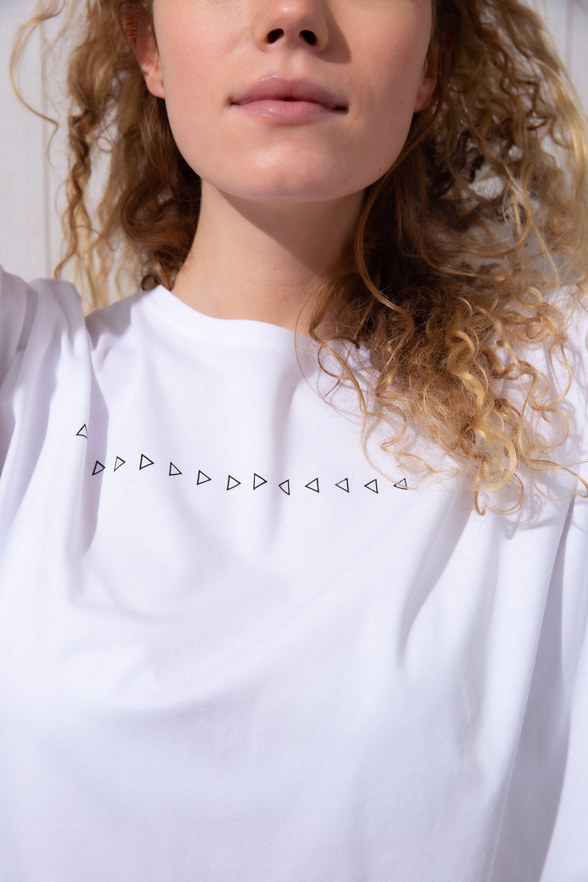 Kadın Yuvarlak Yaka Kısa Kollu T-shirt