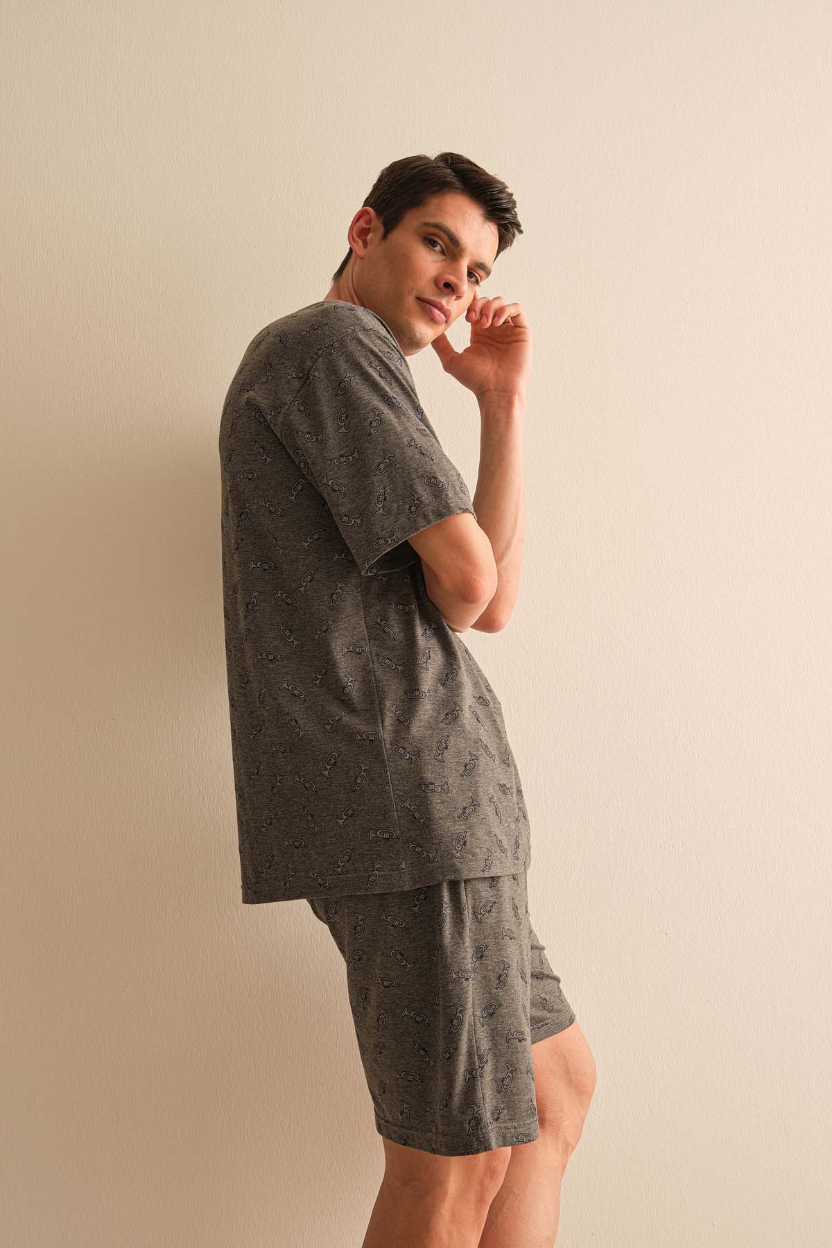 Erkek Pijama Üst Tshirt