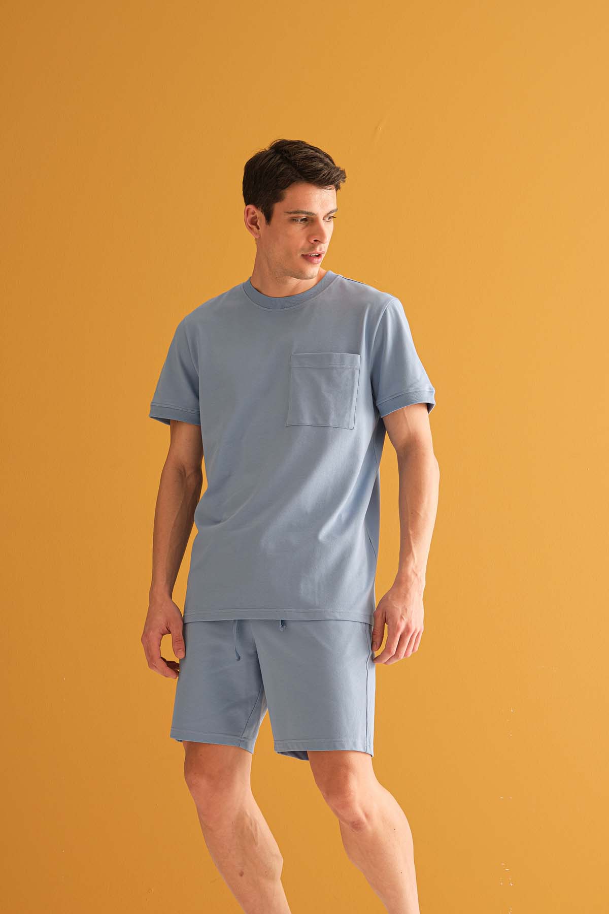 Erkek T-Shirt-Kısa Kol