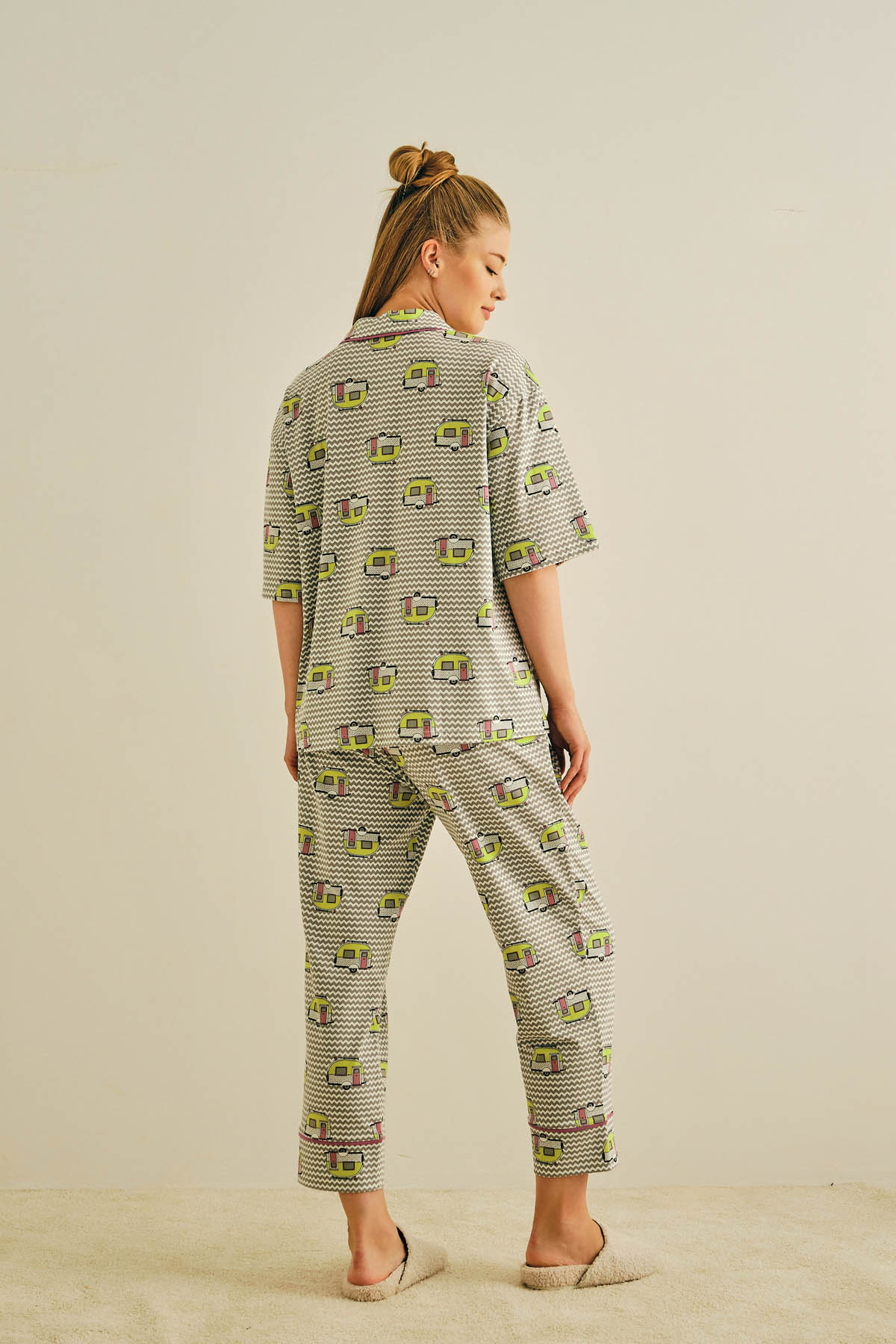 Kadın Büyük Beden Uzun Pijama Altı