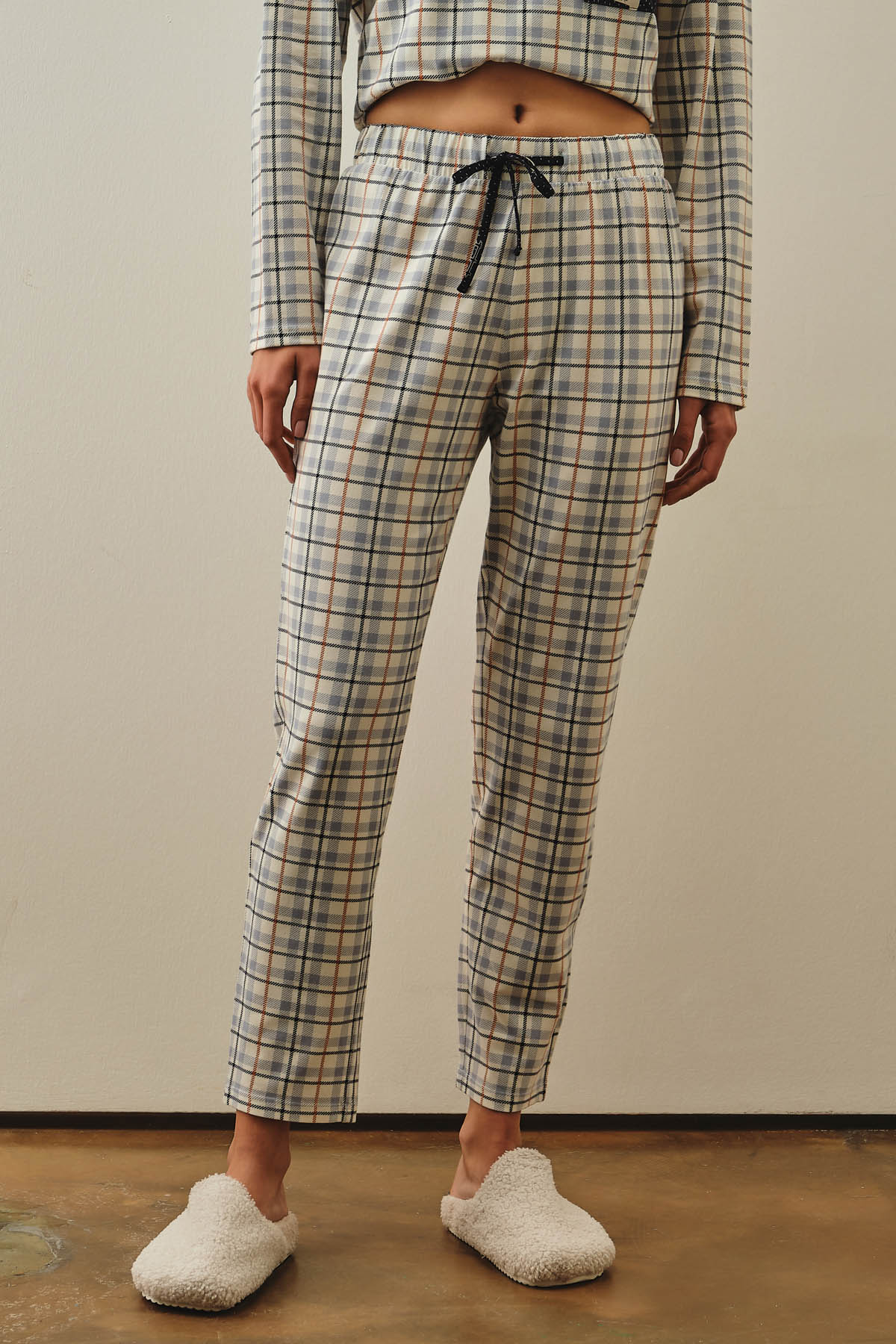 Kadın Pamuklu Uzun Pijama Altı