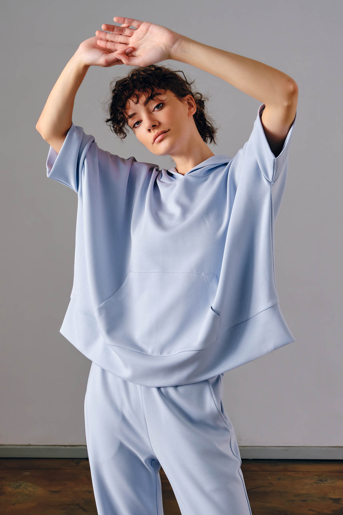 Kadın Soft Touch Oversize Sweatshirt	