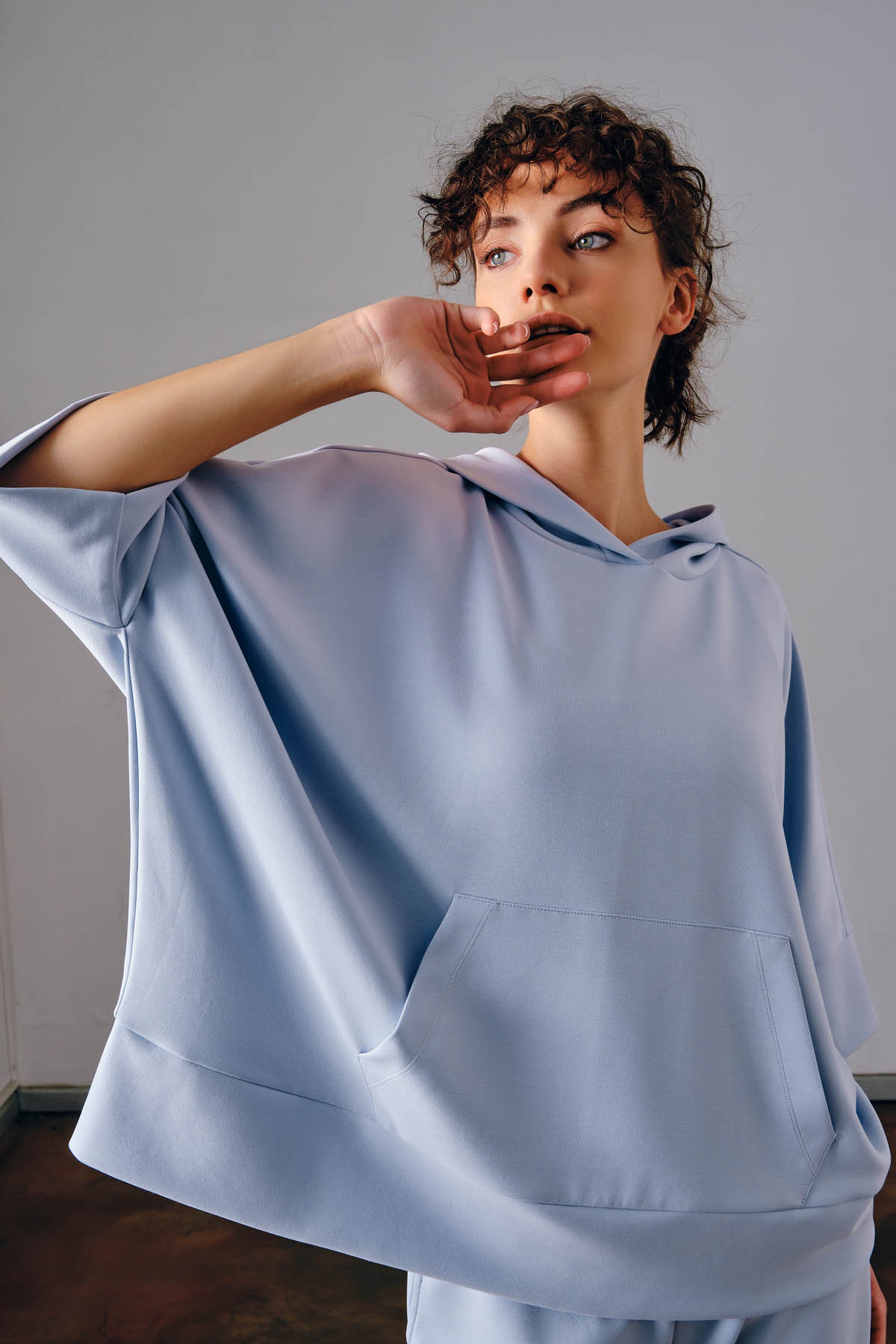Kadın Soft Touch Oversize Sweatshirt	