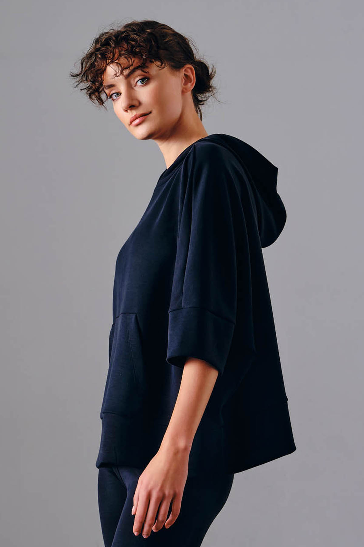 Kadın Soft Touch Oversize Sweatshirt	