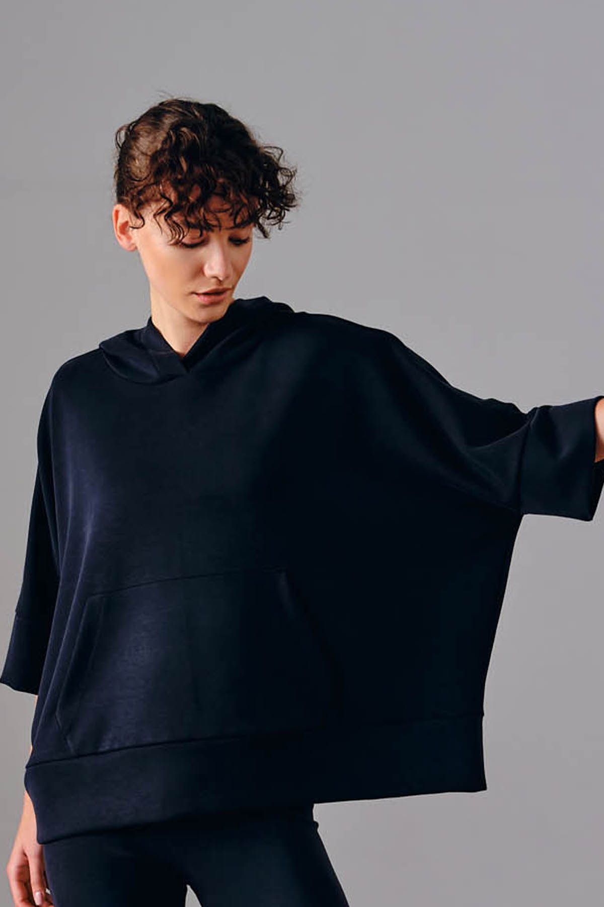 Kadın Soft Touch Oversize Sweatshirt	