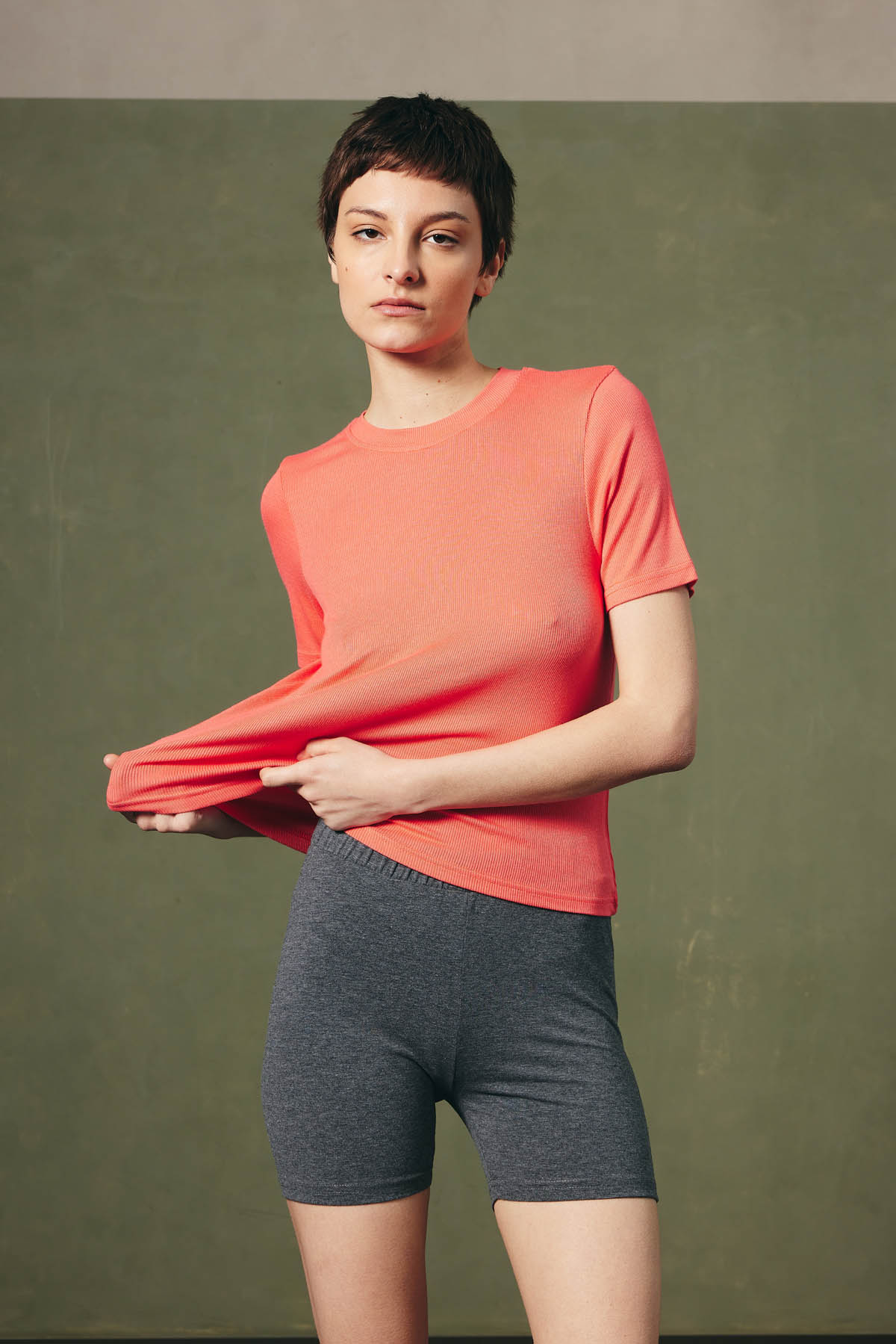Kadın Viscose T-hirt